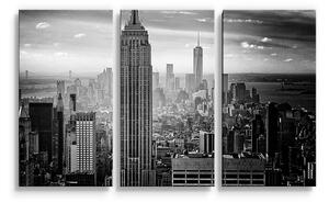 Sablio Obraz - 3-dílný Manhattan - 120x80 cm