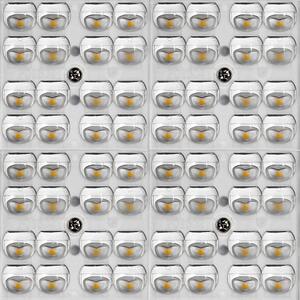McLED Venkovní LED nástěnný reflektor DELTA 200, 200W, denní bílá, úhel 60°x120° ML-511.731.28.4