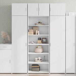 Skříň highboard bílá 70 x 41 x 185 cm kompozitní dřevo 3281687