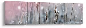 Obraz - Zimní krajina (170x50 cm)