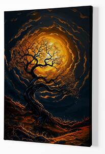 Obraz na plátně - Strom života Světelná brána FeelHappy.cz Velikost obrazu: 60 x 90 cm
