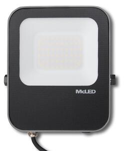 McLED Venkovní LED nástěnný reflektor se zástrčkou VEGA 30, 30W, denní bílá ML-511.607.82.0