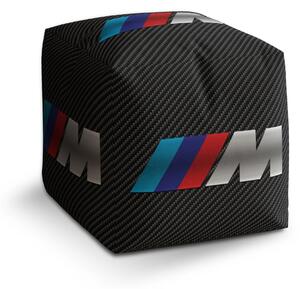Sablio Taburet Cube MPERFORMANCE Karbon - 40x40x40 cm