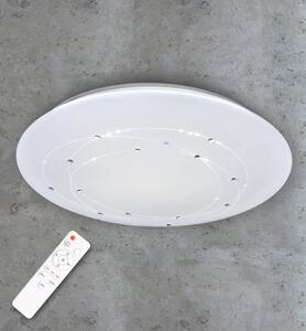 PLX Přisazené stropní LED osvětlení ADIAMO, 48W, teplá-studená bílá, 60cm, kulaté, bílé 312754