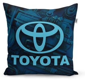 Sablio Polštář Logo Toyota Motor - 40x40 cm