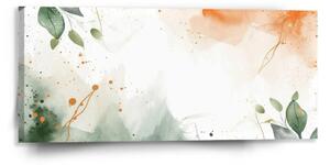 Sablio Obraz Lesní mlha - 110x50 cm