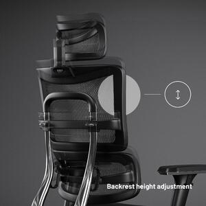 Ergonomická židle DIABLO V-MASTER: černo-šedá Diablochairs