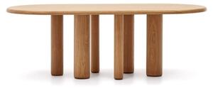 Jídelní stůl v dekoru jasanu 105x220 cm Mailen – Kave Home