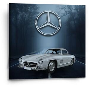 Sablio Obraz Mercedes-Benz 300 SL V lese - 50x50 cm