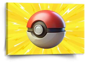 Sablio Obraz Pokemon ball Exploze - 60x40 cm