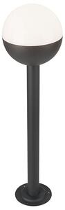 PLX Venkovní stojací lampa ST. CATHARINES, 1xE27, 60W, 80cm, černá, IP44 311641