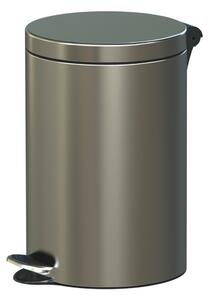 Odpadkový nášlapný koš Freedom Fresh 12l, matná nerezová ocel