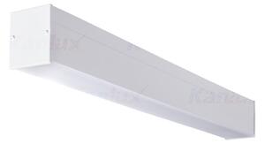 KANLUX Stropní moderní svítidlo AMADEUS, 1xT8, G13, 18W, 63x6x7cm, bílé, matný difuzor 27416