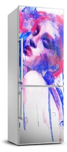 Foto tapeta na ledničku Abstrakce žena FridgeStick-70x190-f-59594105