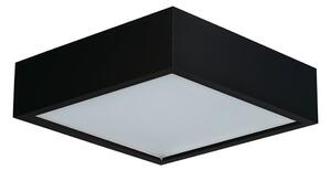 KANLUX Stropní dřevěné přisazené osvětlení TERTA, 2xE27, 60W, 30x30cm, hranaté, černé 29050