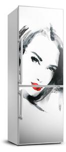 Nálepka fototapeta lednička Portrét ženy FridgeStick-70x190-f-59747608