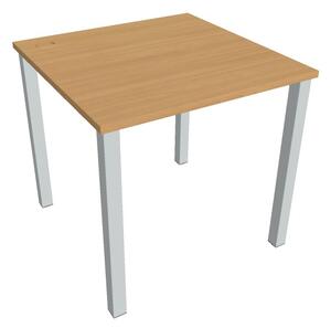 Kancelářský pracovní stůl US 800, deskaakát, bílá RAL 9016