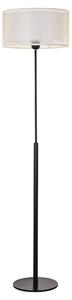RABALUX Moderní stojací lampa ANETA, 1xE27, 40W, černá, béžová 005094