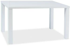 Jídelní stůl MONTEGO 120x80 cm bílá lesk