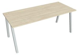 Kancelářský pracovní stůl USA 1800, bílá RAL 9016, deskaakát