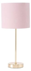 DekorStyle Stolní lampa Lorie růžová