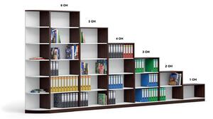 Otevřené kancelářské skříně - konfigurace (model 527) Nábytek | Kancelářský nábytek | Skříně