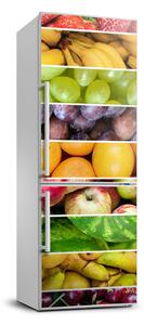 Nálepka na ledničku fototapeta Barevné ovoce FridgeStick-70x190-f-69288644