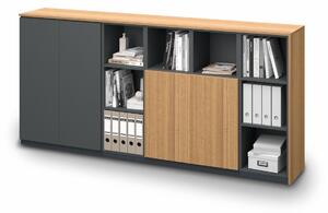 SD skříně s obkladovými deskami - konfigurované (model 536) Nábytek | Kancelářský nábytek | Skříně