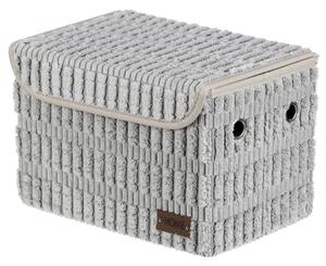 Prádelní koš šedý DT3026 GREY