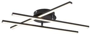RABALUX LED designové flexibilní stropní osvětlení SVETLANA, 25W, teplá bílá, černé 003514