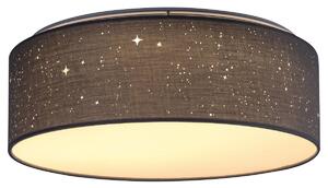 RABALUX LED stropní přisazené moderní osvětlení OTILIA, 22W, teplá bílá, 40cm, kulaté, šedé 003307