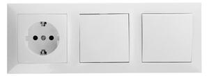 Aigostar - SADA 2x Spínač domovní se zásuvkou 1x16A/250V SCHUKO