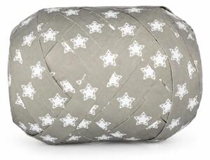 Vánoční vázací stuha NEPTUNO SILVER šedá (velké Mega klubko) 10mm x 20 m