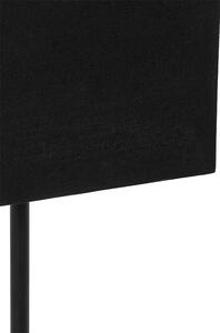 Moderní stolní lampa černá látka odstín černá se zlatem - VT 1