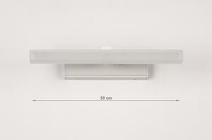LED svítidlo nad zrcadlo Liott White 30 (Koupelnové světlo nad zrcadlo v bílé barvě, IP44)