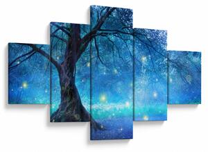 Obraz - Mystický les (125x70 cm)
