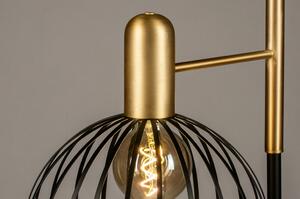 Stojací designová lampa Black Pin and Gold (LMD)