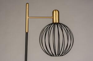 Stojací designová lampa Black Pin and Gold (LMD)