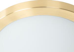 Moderní stropní svítidlo zlaté 31 cm IP44 - Yuma