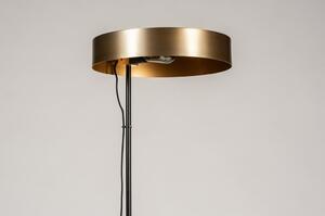 Stojací designová lampa La Viante Black and Gold LX (LMD)