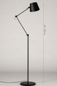 Stojací designová lampa Snap Fosca Black X (LMD)