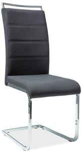 Jídelní čalouněná židle H-441 černá látka