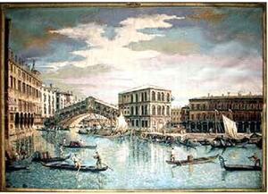 Gobelín tapiserie Rialto Bridge – Grand Canal