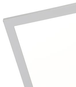 Moderní stropní svítidlo bílé včetně LED s dálkovým ovládáním - Mila