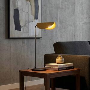 Opviq Stolní lampa Corner, černá/zlatá, výška 57 cm, E14, Černá, Obývací pokoj / jídelna, kov, Moderní