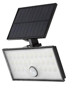 RABALUX 77129 Zavod solární nástěnné svítidlo/reflektor se senzorem LED 8W/800lm 5000K IP65 černá