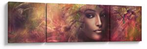 Obraz - Fantasy žena (170x50 cm)