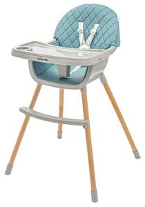 Jídelní židlička Baby Mix Freja wooden dusty green