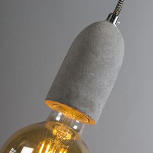 Průmyslová závěsná lampa na beton - Cava 1