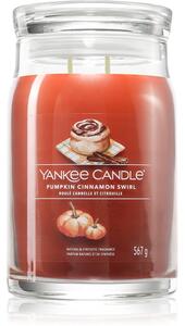 Yankee Candle Pumpkin Cinnamon Swirl vonná svíčka 567 g